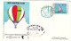1978-Portogallo Volo Con Mongolfiera Per Eurphila Roma-Pomezia Al Verso Bollo "p - Lettres & Documents