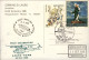 San Marino-1988 Cartolina 60^ Anniversario Della Spedizione Polare Del Dirigibil - Airmail