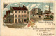 Gruss Aus Buxtehude - Fehrhaus Restaurant - Litho - Buxtehude