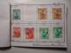 Delcampe - Auswahlheft Nr. 390 20 Blätter 105 Briefmarken  Österreich Ca. 1935-1962/Mi Nr. 577-1118, Unvollständig - Collezioni