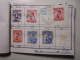 Delcampe - Auswahlheft Nr. 390 20 Blätter 105 Briefmarken  Österreich Ca. 1935-1962/Mi Nr. 577-1118, Unvollständig - Collections