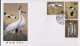 1986-Cina China T110, Scott 2033-35 White Crane - Storia Postale