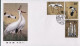 1986-Cina China T110, Scott 2033-35 White Crane - Lettres & Documents