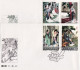 1983-Cina China T82, Scott 1840-44 The West Chamber, A Literary Masterpiece Of A - Storia Postale