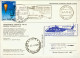 San Marino-1987 Cartolina Museo Storico Aeronautica Militare Trasportata A Bordo - Luftpost