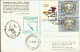 San Marino-1989 Cartolina Illustrata Cinquantenario Del 51^ Stormo Volo Celebrat - Luftpost
