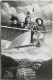 C. P. A. Photo 07 : VALS LES BAINS  Portrait De 3 Personnes Dans Un Avion Dessiné, "Photo Louis XV", Nïmes - Vals Les Bains