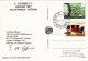 Vaticano-1997  Cartolina Ufficiale Volata Sui Cieli Di Villafranca Con Velivolo  - Airmail