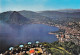 1972-Svizzera Cartolina Illustrata Lugano Dal Monte Brè Con Bollo Speciale Del 4 - Primi Voli