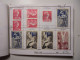 Delcampe - Auswahlheft Nr. 444 20 Blätter 161 Briefmarken überwiegend  Frankreich 1951-1961/Mi Nr. 935-1368, Unvol - Collections