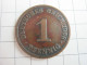 Germany 1 Pfennig 1908 A - 1 Pfennig