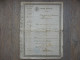 PASSEPORT INTERIEUR EMPIRE FRANCAIS MAIRIE DE SAINTE-MARIE-AUX-MINES 1858 - Historische Dokumente