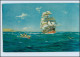 W8E56/ Segelschiff Auf Der Höhe Von Valparaiso Litho AK Verlag: Stengel Ca.1912 - Sailing Vessels