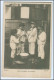 Y2609/ Kinder In Uniform Foto AK H. Manuel, Paris   Kartoffeln Schälen Ca.1905 - Otros & Sin Clasificación
