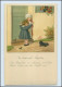 N2365/ Pauli Ebner  Mädchen Und Hund Litho AK Ca.1920  AR No. 1321 - Mailick, Alfred