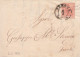 2471 - LOMBARDO VENETO - Lettera Con Testo Del 1854 Da Verona A Trento Con Cent. 15 Rosso - III Tipo - . - Lombardo-Veneto