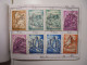 Auswahlheft Nr. 964 10 Blätter 66 Briefmarken Xx San Marino 1947-1957/Mi Nr. 380-569, Unvollständig Ca. - Verzamelingen & Reeksen