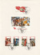 DDR 1981 MiNr.2582, 2595 - 2598, Block 63 Parteitag Der SED Sonderstempel 11.4.1981 ( Dg 311 ) - Lettres & Documents