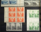 USA Ab 1922 Spezial Posten + 20 Stück 4-6 Er Blöcke Mit Bogenzähler Postfrisch - Unused Stamps