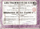 2x  TRAMWAYS De KIEW - Rusia