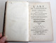 CHAPPELLE EO 1763 L'ART DE COMMUNIQUER SES IDEES + NOTE HISTORIQUE PHILOSOPHIQUE / ANCIEN LIVRE XVIIe SIECLE (2603.56) - Before 18th Century