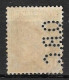 845	N°	170	Perforé	-	OBC 8	-	O. BERAUDY  & Cie - Used Stamps