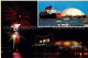 73716861 Long_Beach_California Oceanliner Queen Mary Feuerwerk Hafen Nachtaufnah - Other & Unclassified