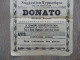 DOCUMENT PUBLICITAIRE CHAUMONT FAKIR EGYPTIEN DONATO MEDIUM THEATRE SAINT-MENEHOULD 1911 - Werbung