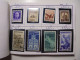 Delcampe - Auswahlheft Nr. 495 20 Blätter 157 Briefmarken Xx Italien 1953-1956/Mi Nr. 887-1257, Unvollständig Ca. € - Lotti E Collezioni