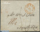 Netherlands 1843 Folding Cover To Amsterdam, Postal History - ...-1852 Prephilately