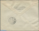 Netherlands 1949 Registered Envelope With Nvph No.525, Postal History, History - Kings & Queens (Royalty) - Storia Postale