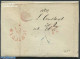 Netherlands 1832 Folding Letter To The Mayor Of Schiedam, Postal History - ...-1852 Voorlopers