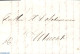 Netherlands 1828 Folding Letter From Dordrecht To Utrecht Par Couvert, Postal History - ...-1852 Préphilatélie