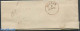 Netherlands 1869 Little Folded Letter Sent From Dokkum. See Dokkum 6 Jan Mark. Naposttijd., Postal History - Covers & Documents