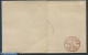 Netherlands 1869 Folding Cover From Hoorn To Rotterdam, With Both Hoorn And Rotterdam Marks., Postal History - Covers & Documents
