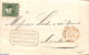 Netherlands 1869 Folding Cover From Maastricht (73) To Amsterdam, Postal History - Covers & Documents