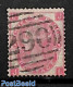 Great Britain 1867 3d Rosa, Plate 4, Used, Used Stamps - Usati
