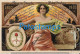 227549 ARGENTINA ART EMBOSSED CENTENARY CENTENARIO PATROTIC FLAG HERALDRY POSTCARD - Argentina