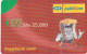 UGANDA - Cartoon Phone Booth, How To Make A Call, MTN Publicom Telecard Shs 25000, Exp.date 30/08/05, Used - Oeganda