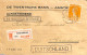 Netherlands 1923 Registered Letter From Amsterdam To Hamburg, Postal History - Storia Postale