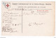 Carte En Franchise Militaire 1914 1918 - Prisonniers De Guerre - Croix Rouge Gen - Brieven En Documenten