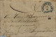 Netherlands 1845 Folding Letter From AMSTERDAM To Bergen Op Zoom, Postal History - ...-1852 Precursores