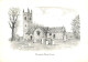 73480964 Poundstock Cornwall Parish Church Drawing Kuenstlerkarte  - Autres & Non Classés