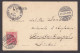 075493/ FRANKFURT AM MAIN, 1904, Postkarte An *Ambassade D'Angleterre, Konstatinopel, Türkei* Gesandt - Frankfurt A. Main