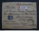 RUSSIA RUSSIE РОССИЯ STAMPS COVER 1923 Registered Mail RUSSIE TO ITALY MANY STAMPS FULL 30 STAMPS !! RRRRR RIF.TAGG.(2) - Brieven En Documenten