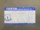 Everton V Liverpool 1989-90 Match Ticket - Eintrittskarten