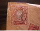 RUSSIA RUSSIE РОССИЯ STAMPS COVER 1922 REGISTER MAIL RUSSIA TO ITALY OVER STAMPS FULL RRR RIF.TAGG. (127) - Lettres & Documents