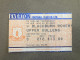 Everton V Blackburn Rovers 1993-94 Match Ticket - Eintrittskarten