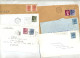 Delcampe - Lot 105 Lettre + 15 Devant Ou Fragment Flamme Cachet Sur Reine à Voir - Postmark Collection