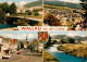 73935596 Wallau_Lahn_Biedenkopf Panorama Partie An Der Lahn Hauptstrasse - Biedenkopf